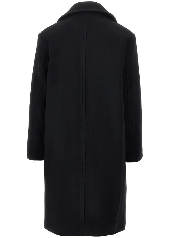 Palton Wool-blend double-breasted overcoat - Img 3