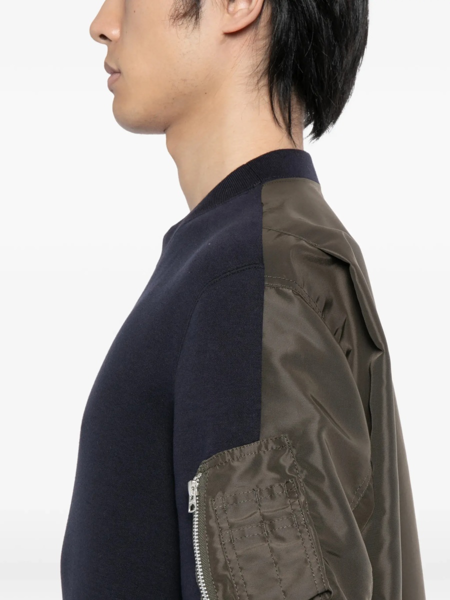 Paneled Sweatshirt - Img 7