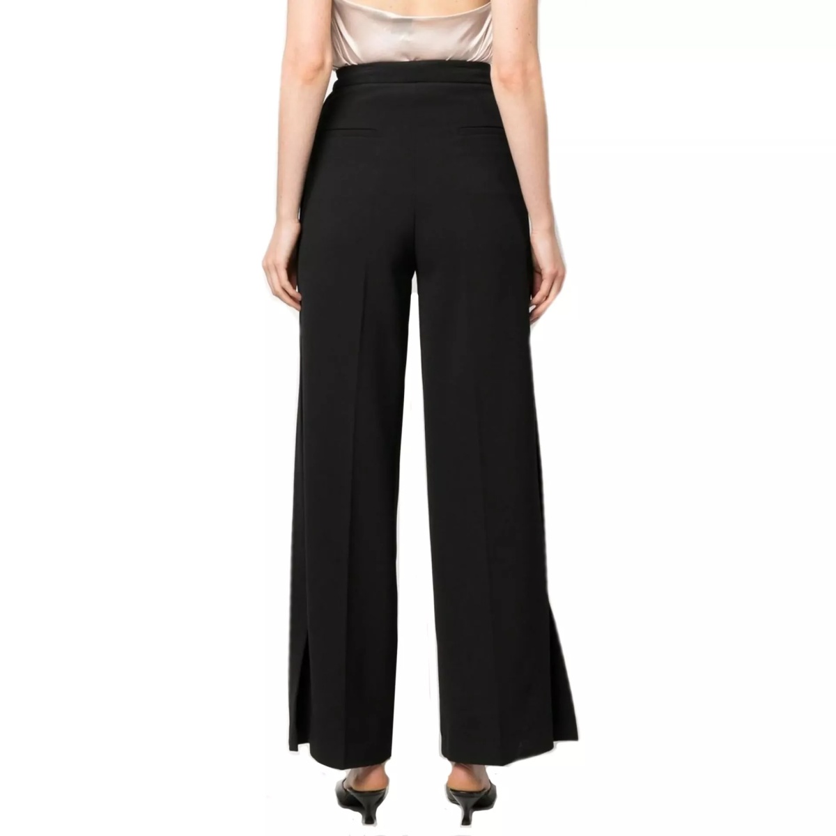 Pantaloni Blanca Vita Palazzo Trousers - Img 3