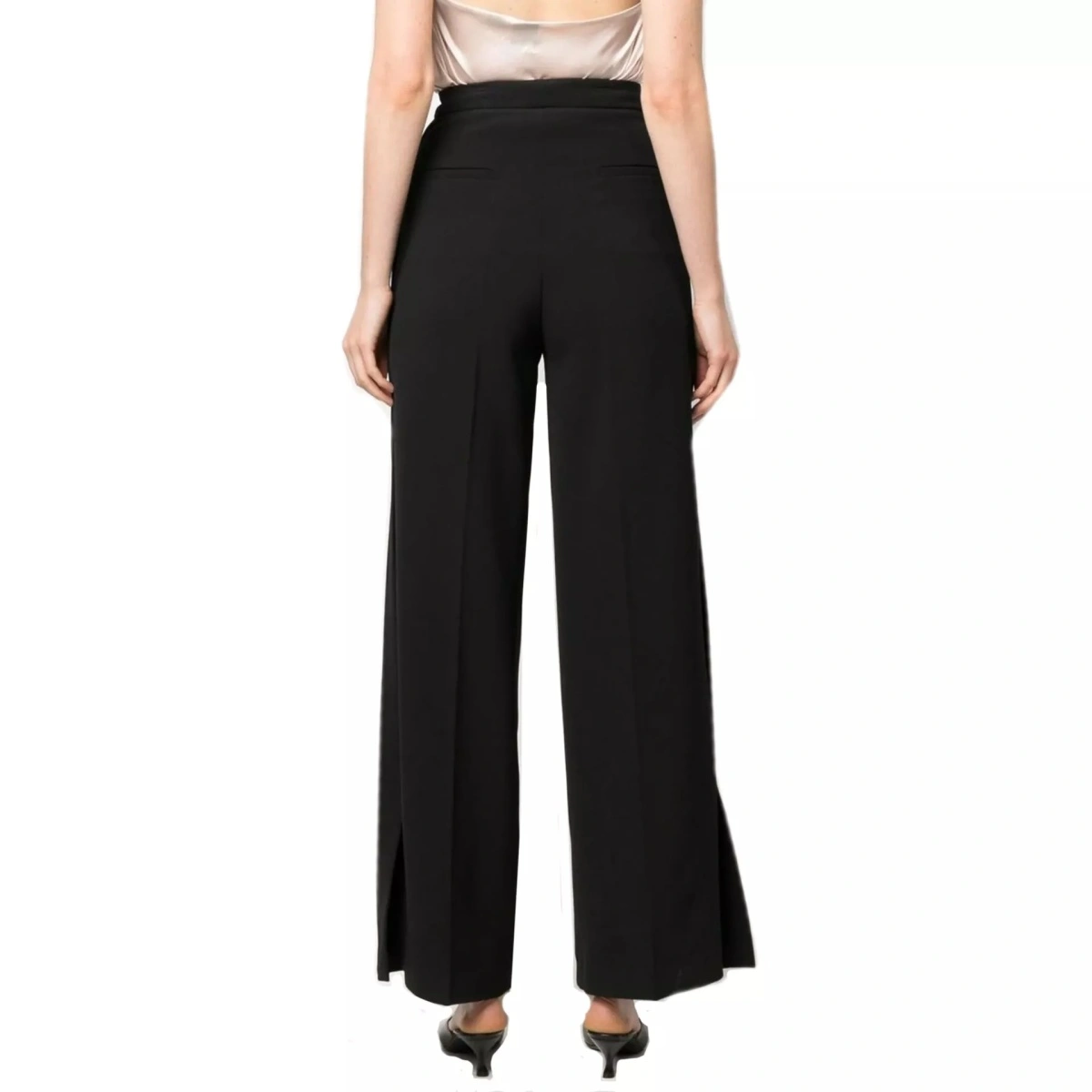 Pantaloni Blanca Vita Palazzo Trousers - Img 3