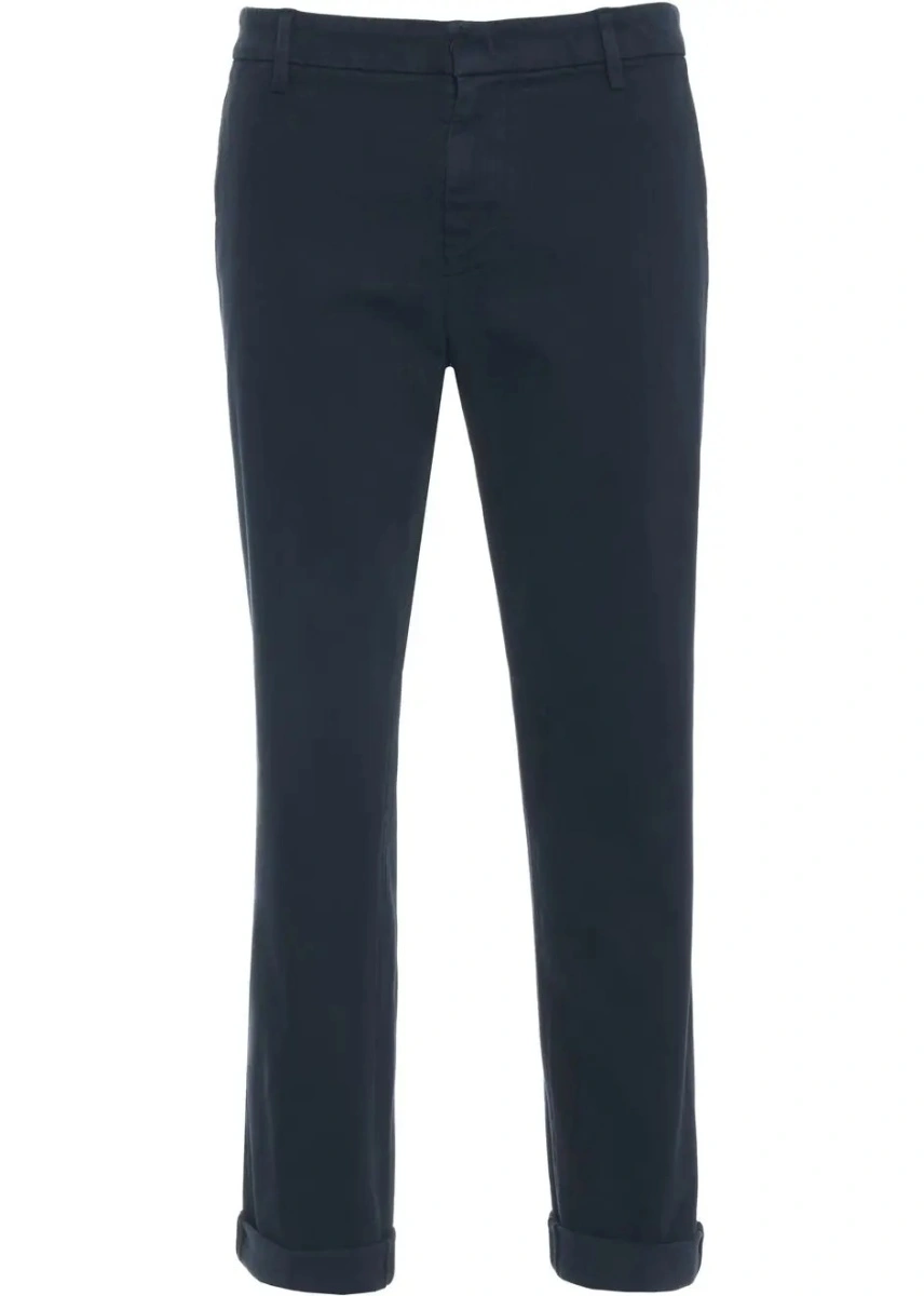 Pantaloni casual Dondup albastri 'UP688' - Img 2