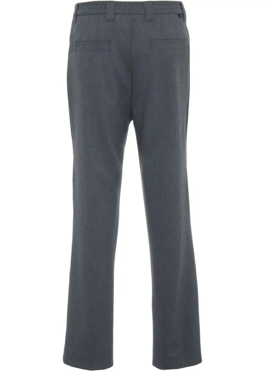 Pantaloni casual Paolo Pecora gri - Img 3