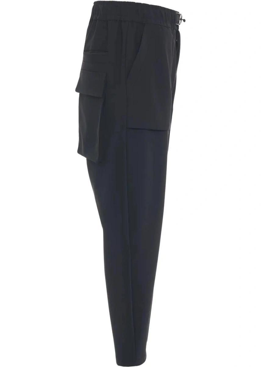 Pantaloni casual Thom / Krom negri - Img 3
