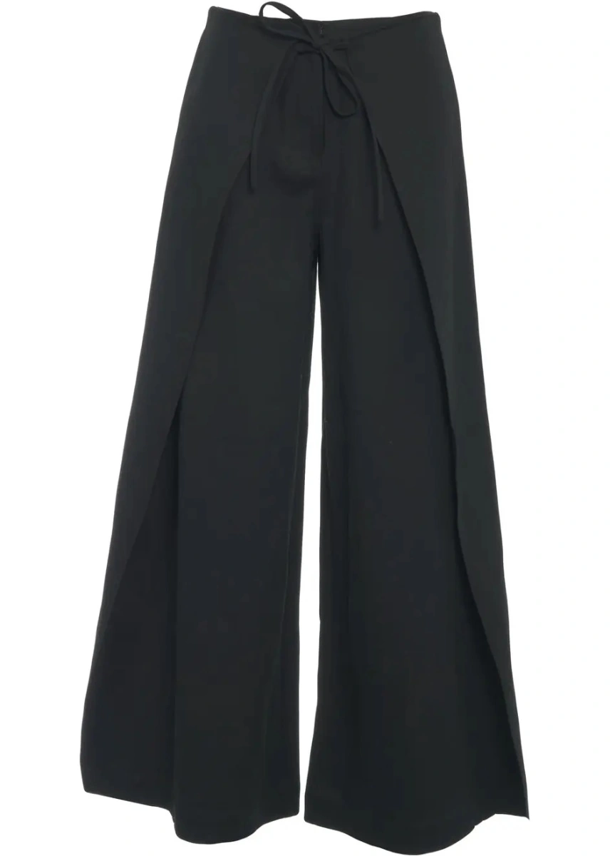 Pantaloni casual Viktoriachan negri 'Astra' - Img 2