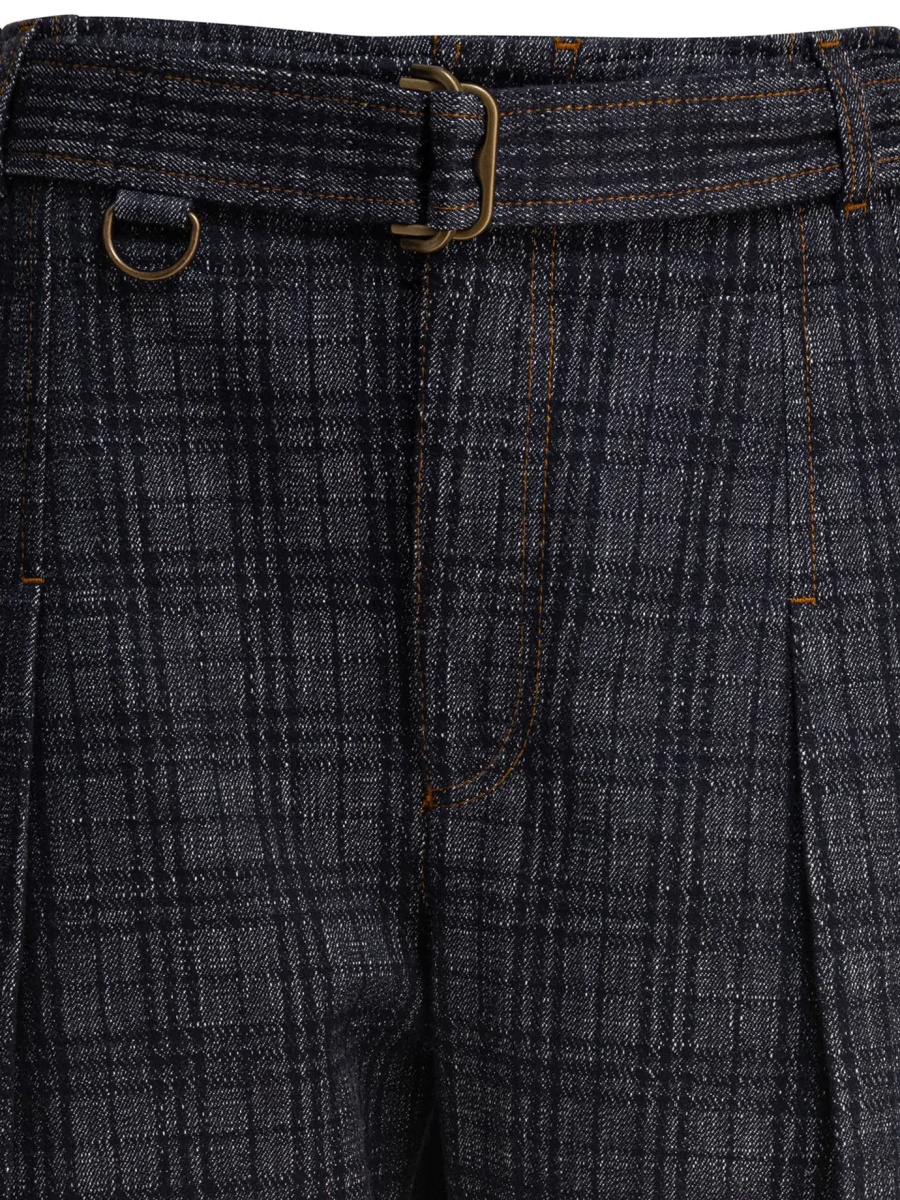 Pantaloni "Check" Jeans - Img 3