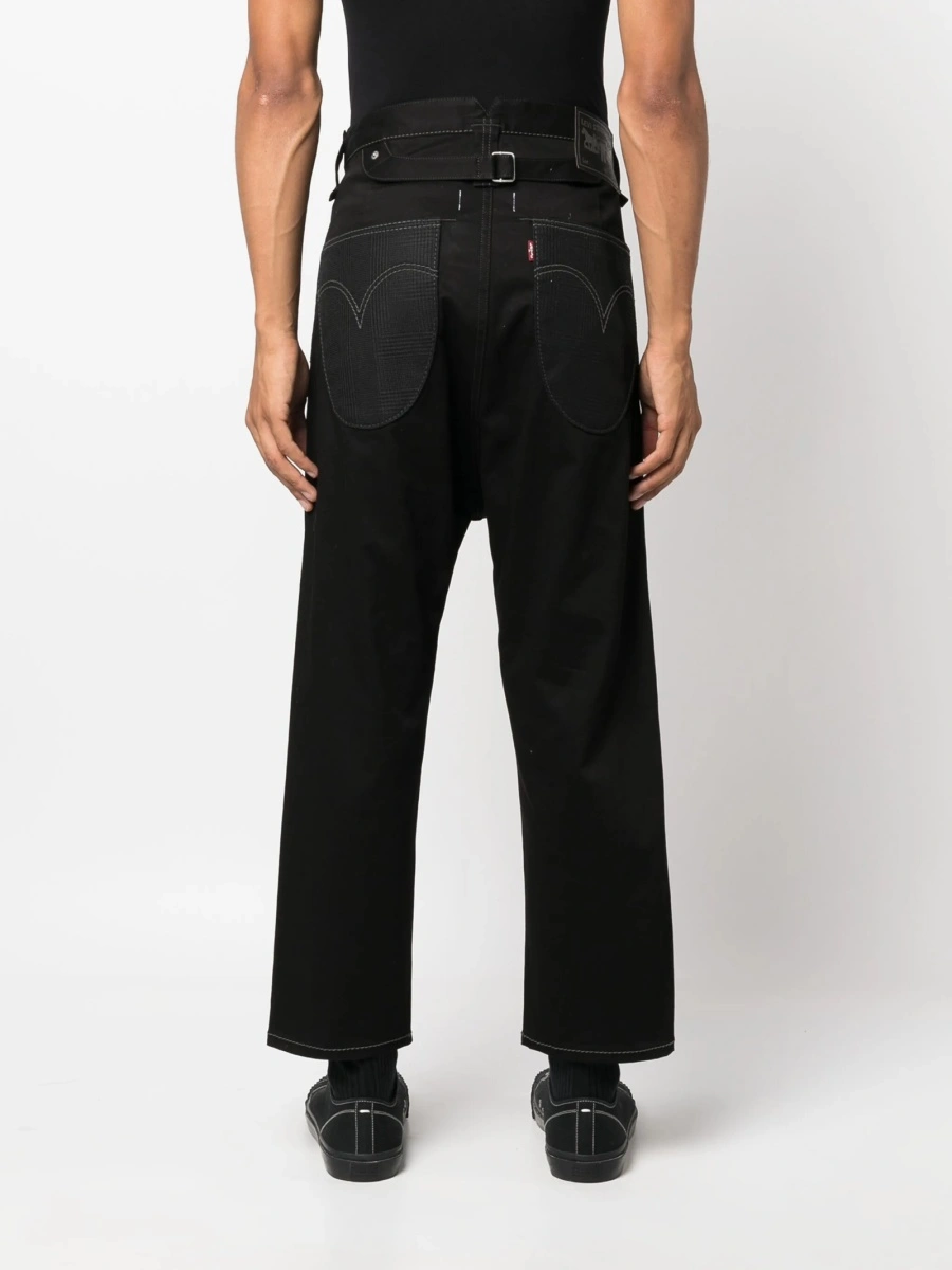 Pantaloni conici JUNYA WATANABE negri - Img 4
