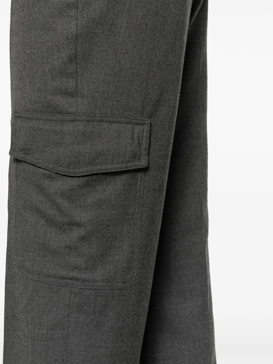 Pantaloni conici Lardini gri - Img 5