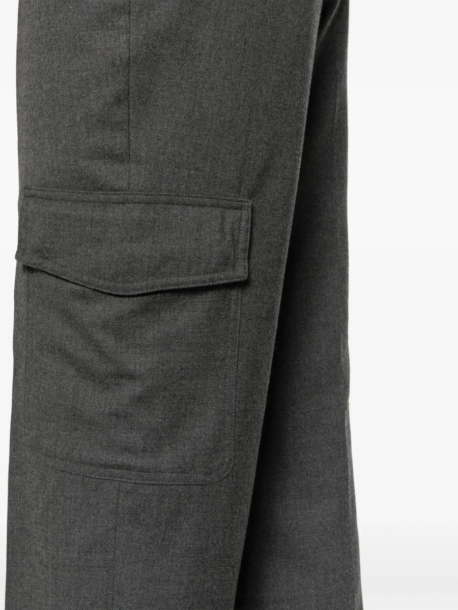 Pantaloni conici Lardini gri - Img 5