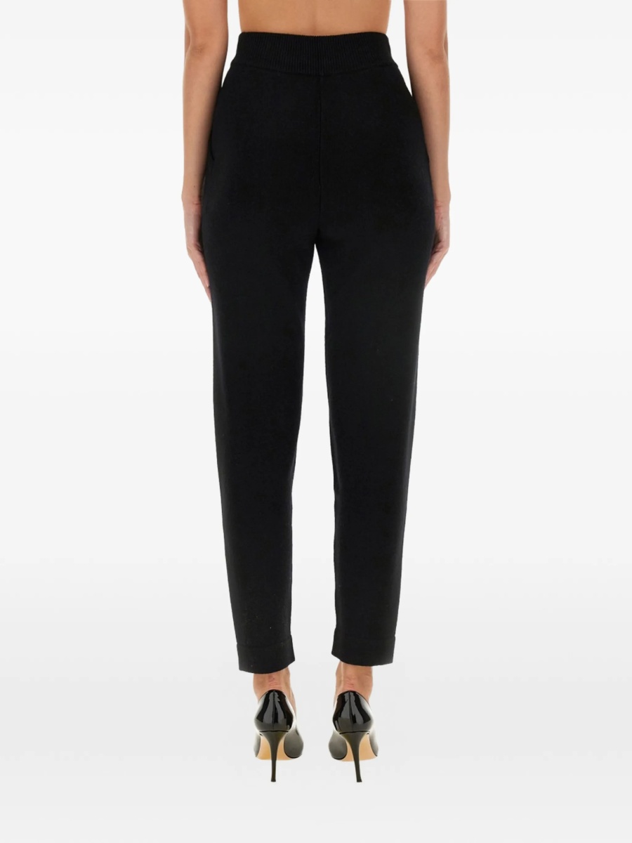 Pantaloni conici Max Mara negri - Img 4