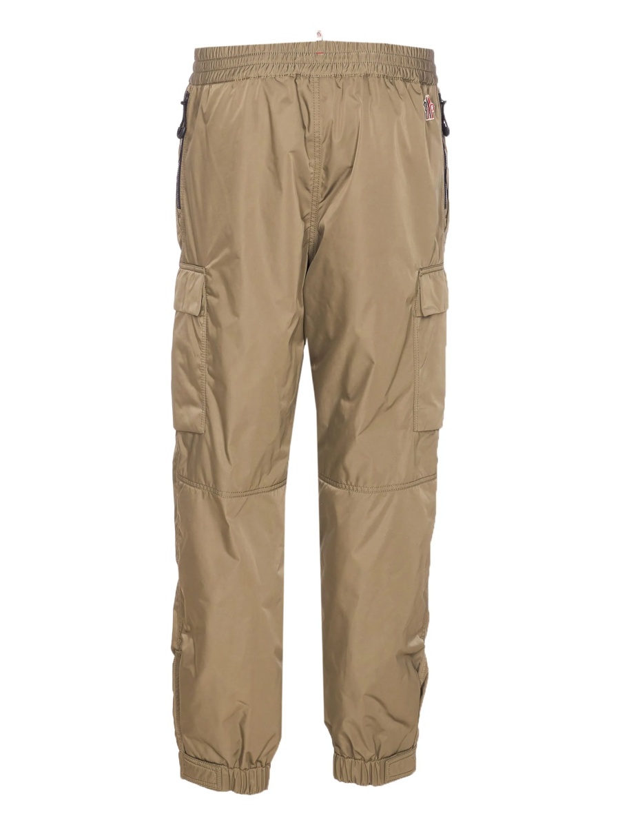 Pantaloni conici Moncler Grenoble maro - Img 2