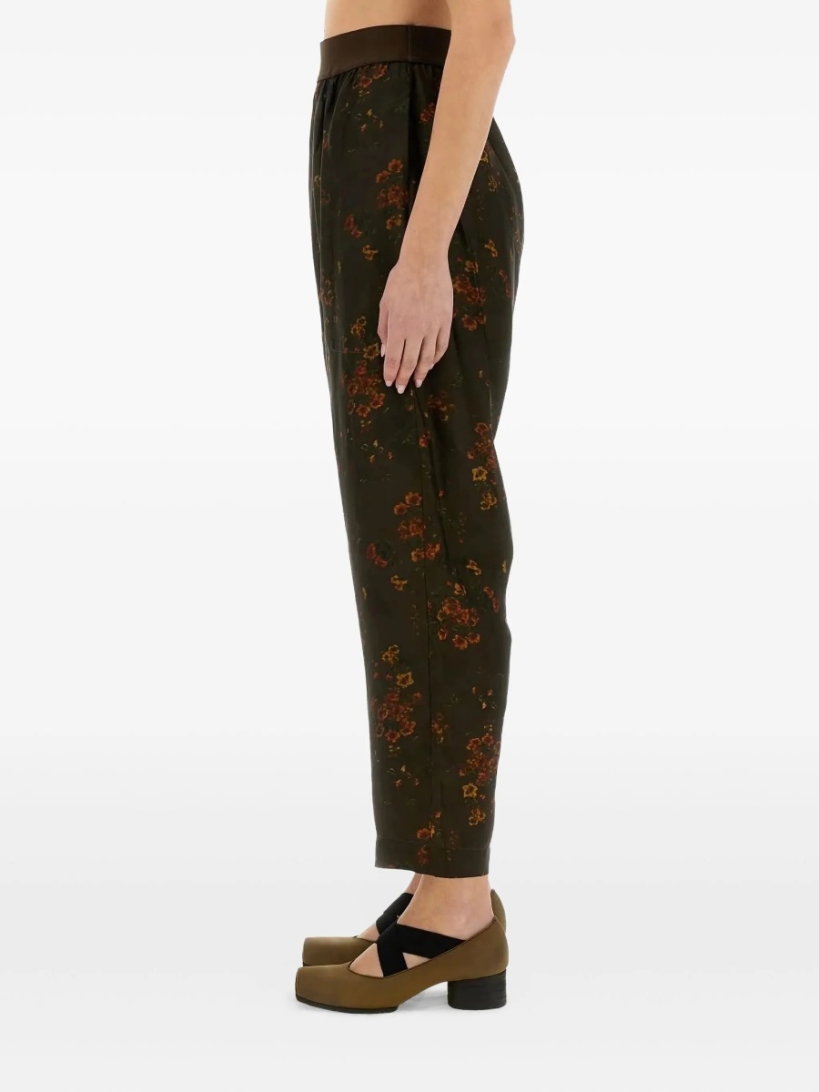 Pantaloni conici UMA WANG verzi - Img 3