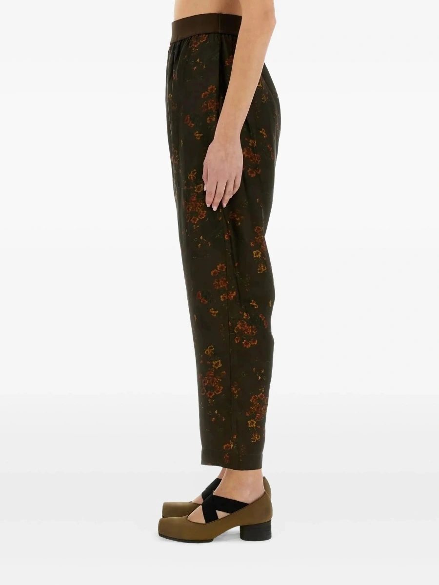 Pantaloni conici UMA WANG verzi - Img 3