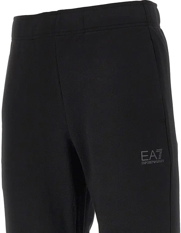 Pantaloni Cotton-blend pants with logo print - Img 2