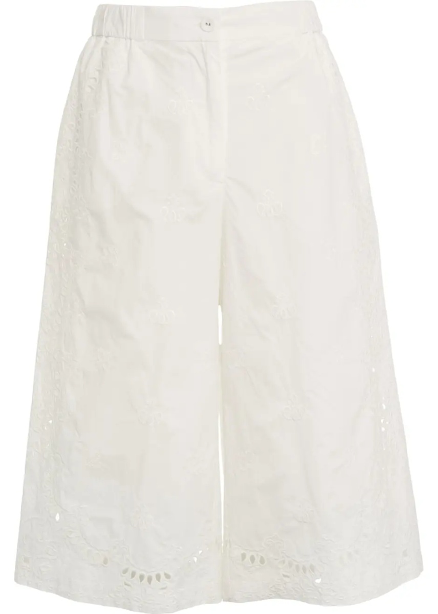Pantaloni Culotte with embroidery - Img 2