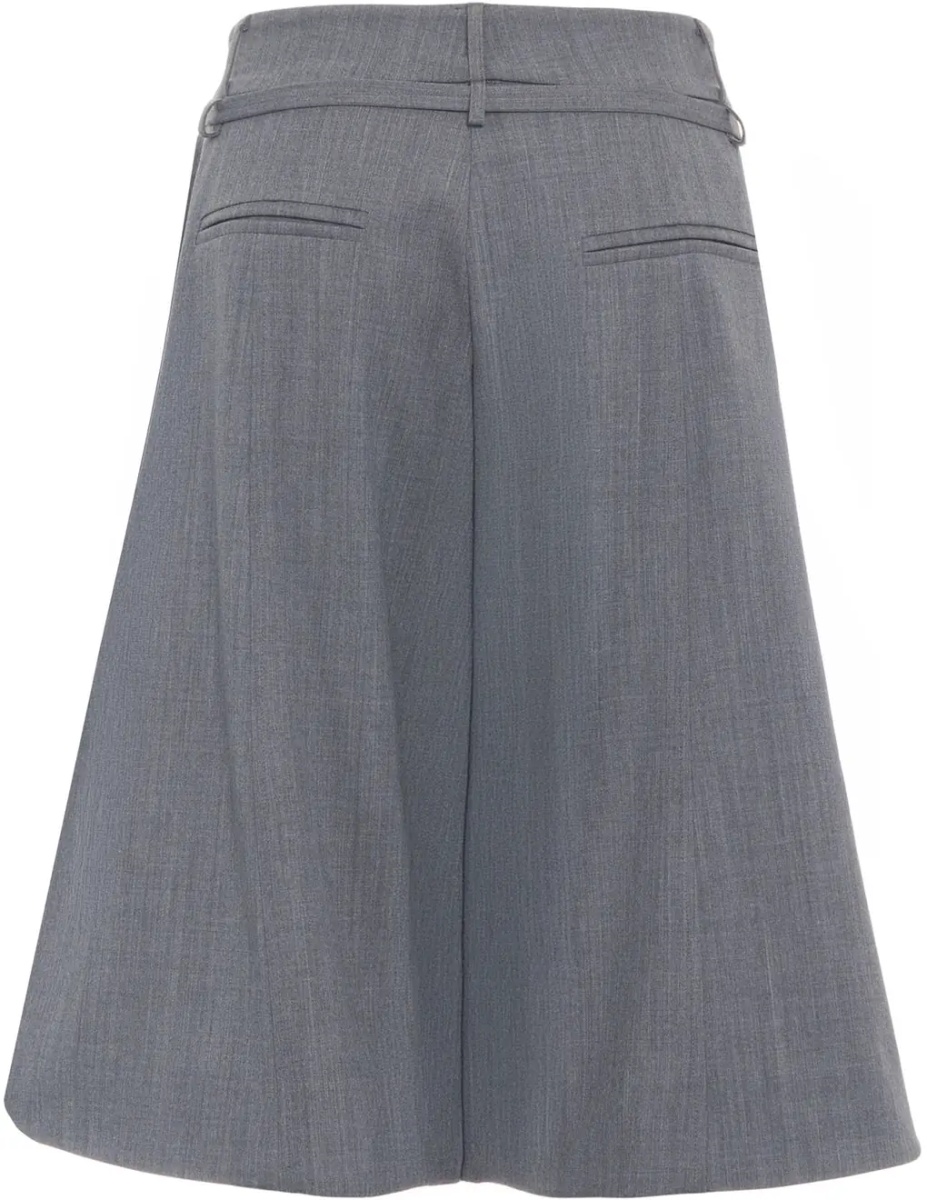 Pantaloni Culottes with waist belt - Img 4