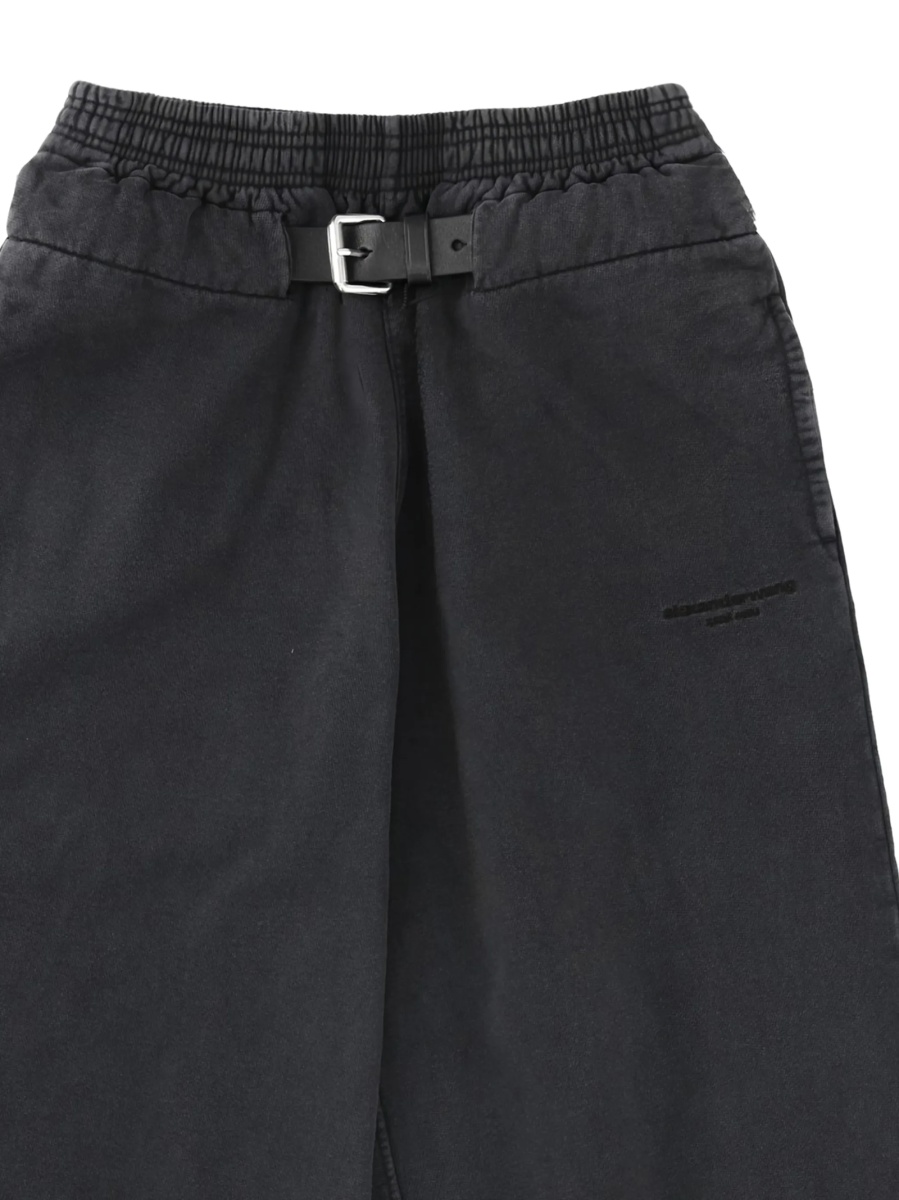 Pantaloni de trening Alexander Wang negri - Img 2