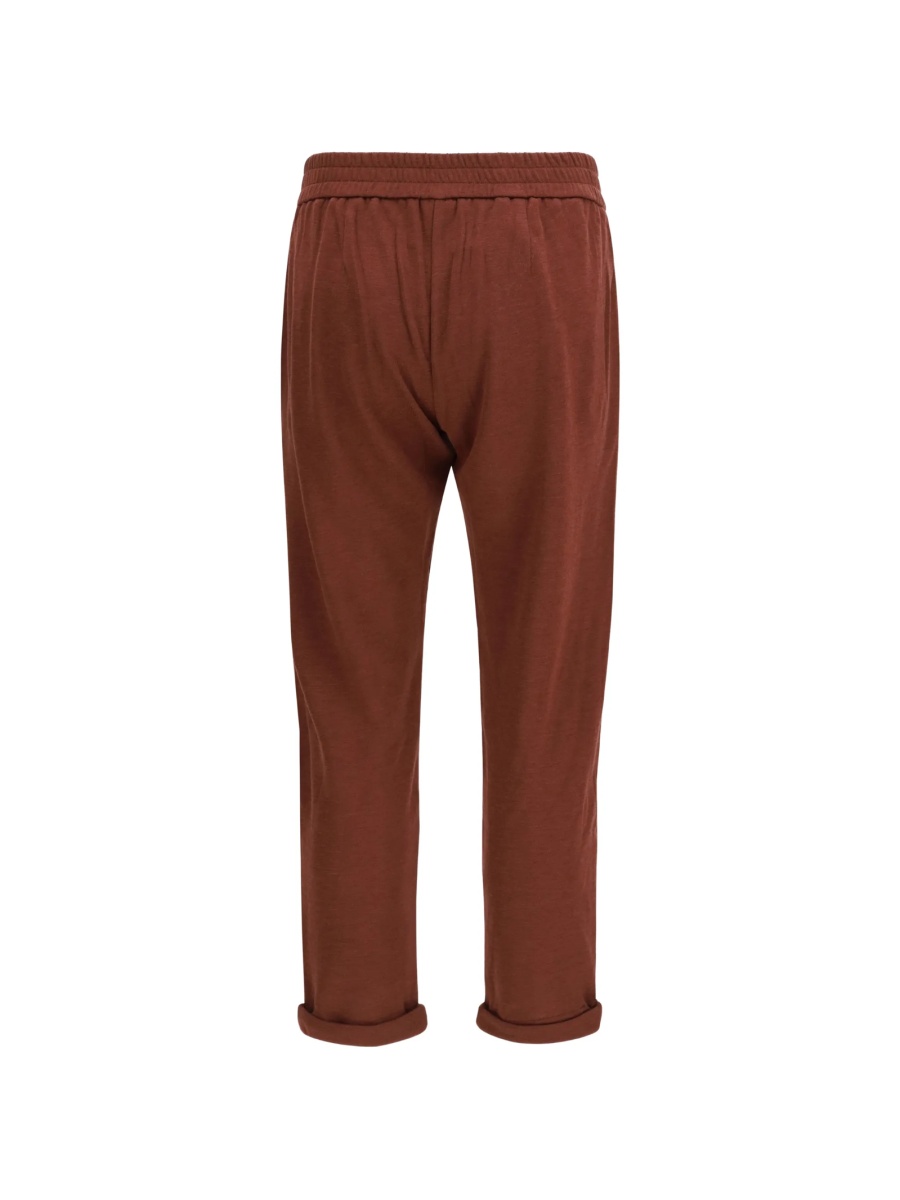 Pantaloni de trening Brunello Cucinelli maro - Img 2