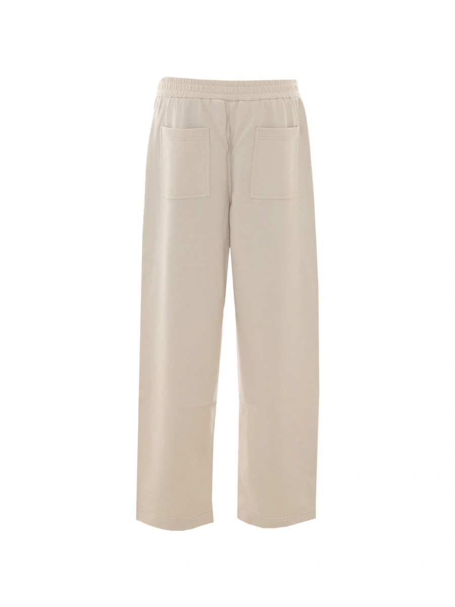 Pantaloni de trening Brunello Cucinelli neutri - Img 2