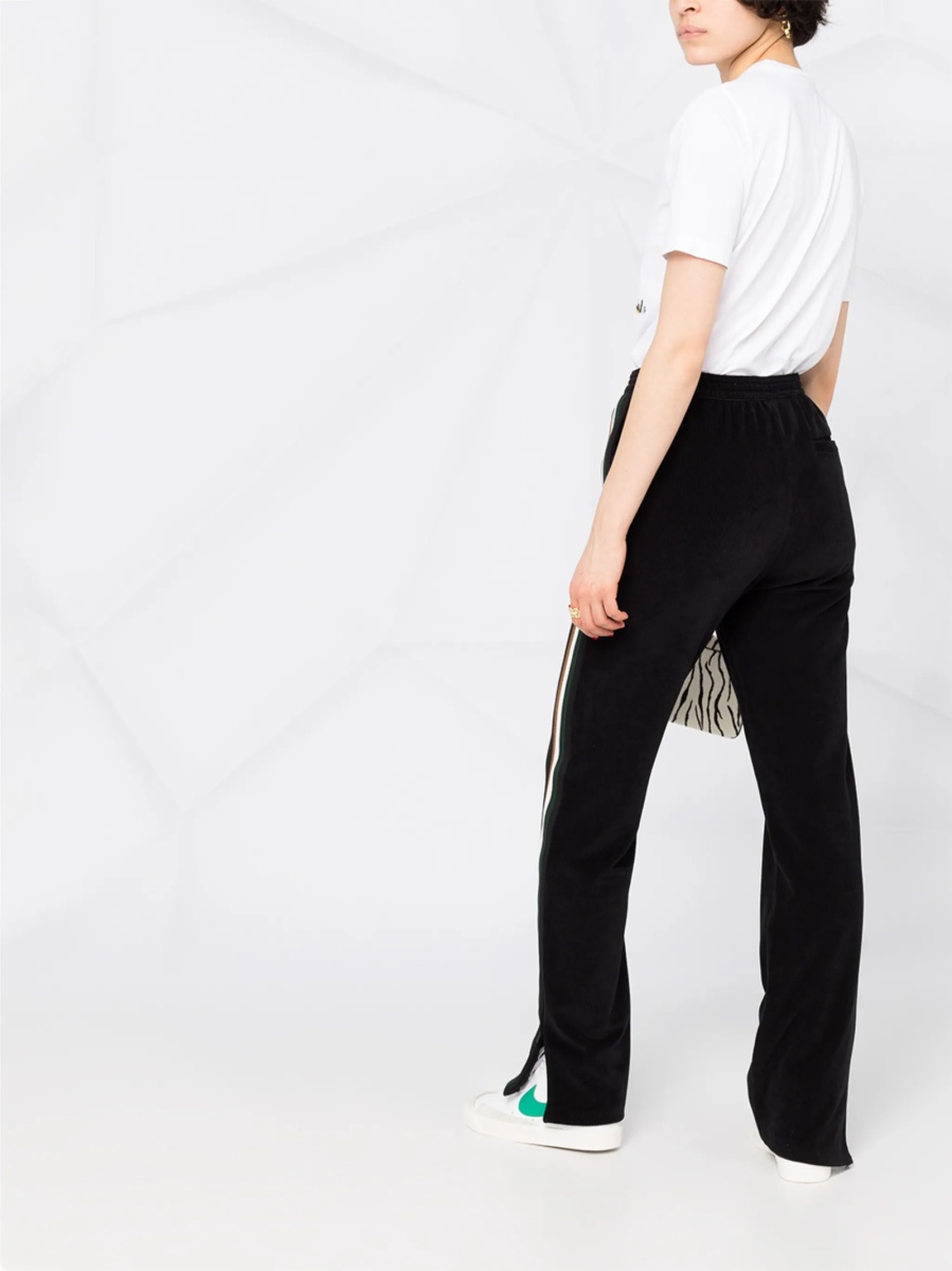 Pantaloni de trening DSQUARED2 negri din bumbac si modal - Img 4