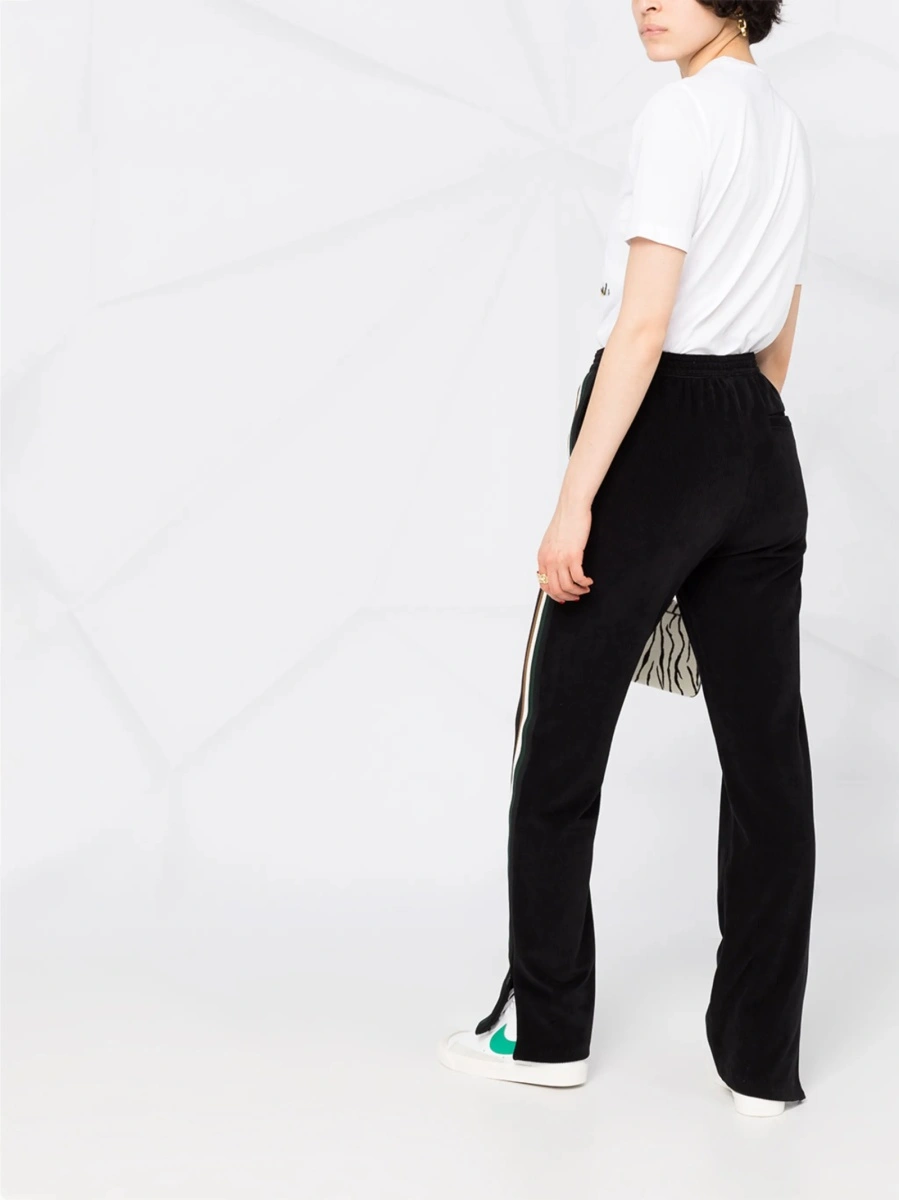 Pantaloni de trening DSQUARED2 negri din bumbac si modal - Img 4
