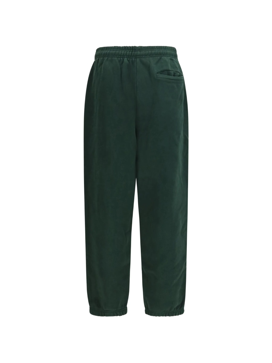 Pantaloni de trening ENTIRE STUDIOS verzi din bumbac - Img 2