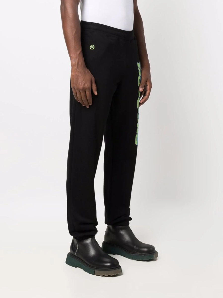 Pantaloni de trening Moschino negri - Img 3
