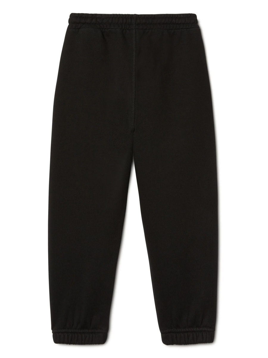 Pantaloni de trening Off-White negri din bumbac - Img 2