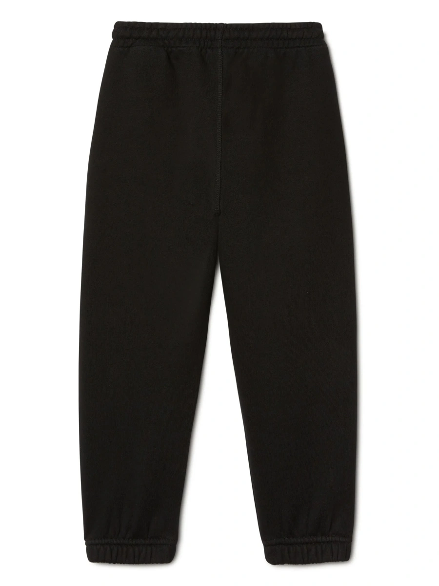 Pantaloni de trening Off-White negri din bumbac - Img 2