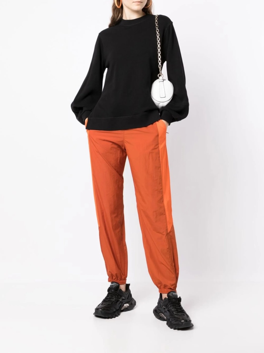 Pantaloni de trening Y-3 portocalii - Img 2