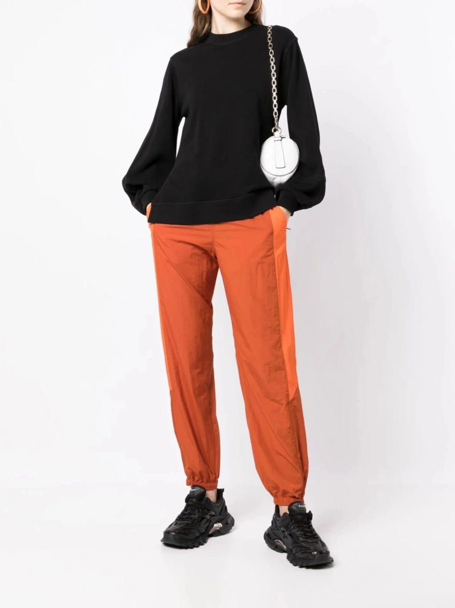 Pantaloni de trening Y-3 portocalii - Img 2