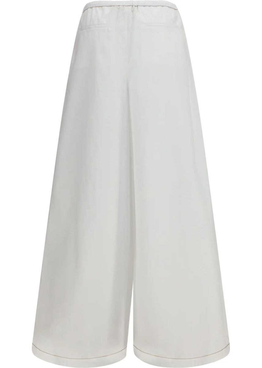 Pantaloni Draping wide-leg Pants - Img 2