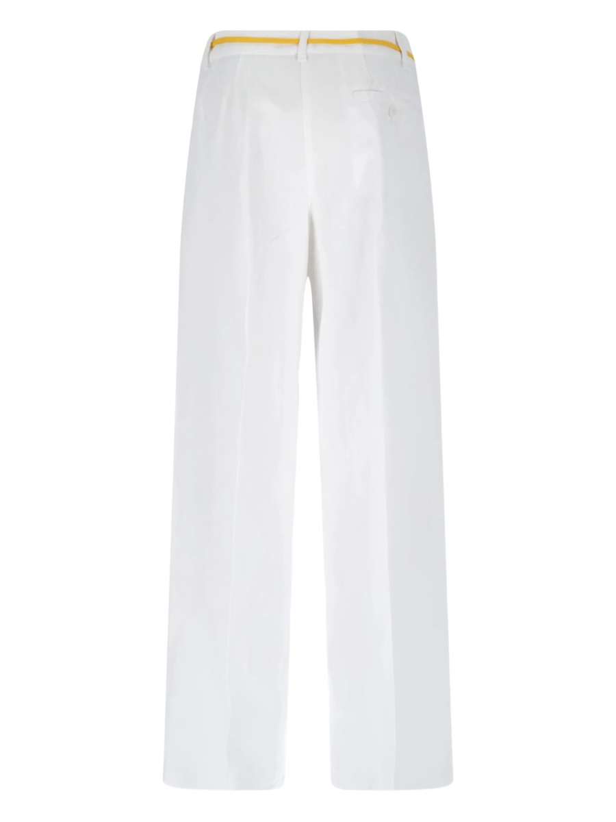 Pantaloni drepti Aspesi albi - Img 2