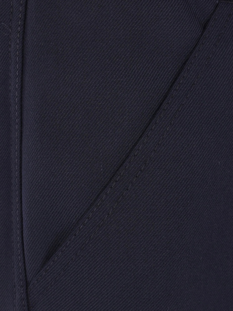Pantaloni drepti Comme des Garçons albastri - Img 4