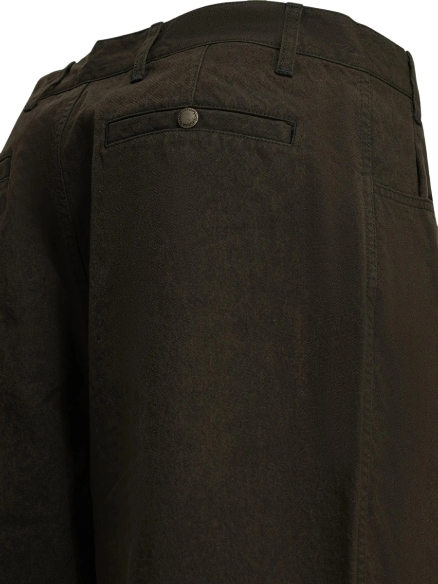 Pantaloni drepti COMME DES GARÇONS HOMME verzi - Img 4