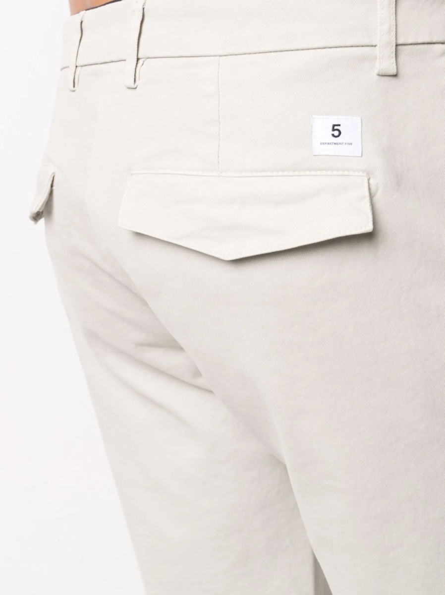 Pantaloni drepti Department Five neutri - Img 5