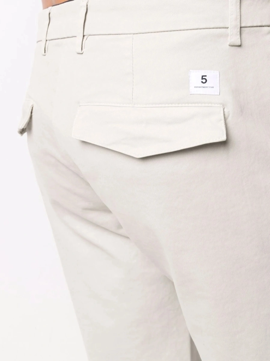 Pantaloni drepti Department Five neutri - Img 5