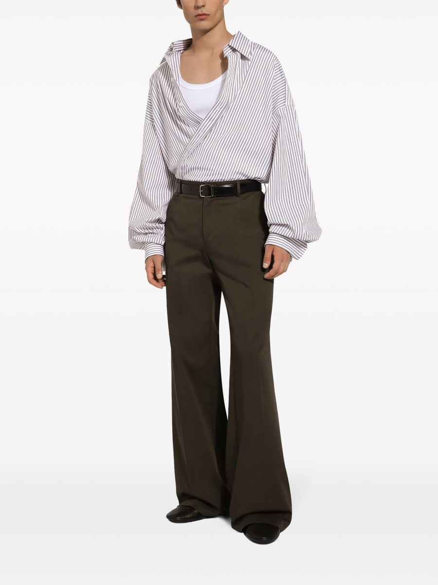 Pantaloni drepti Dolce &amp; Gabbana maro - Img 3