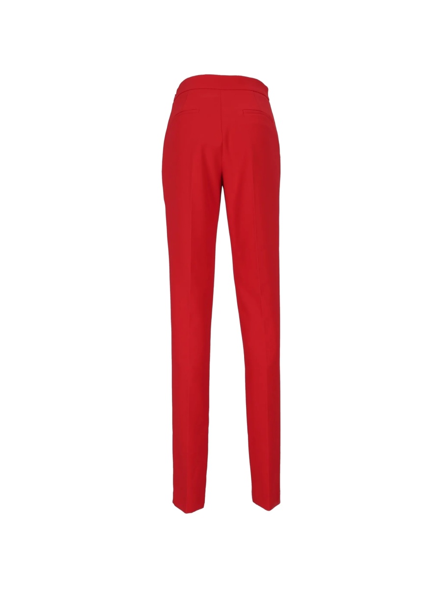 Pantaloni drepti Elisabetta Franchi rosii - Img 2