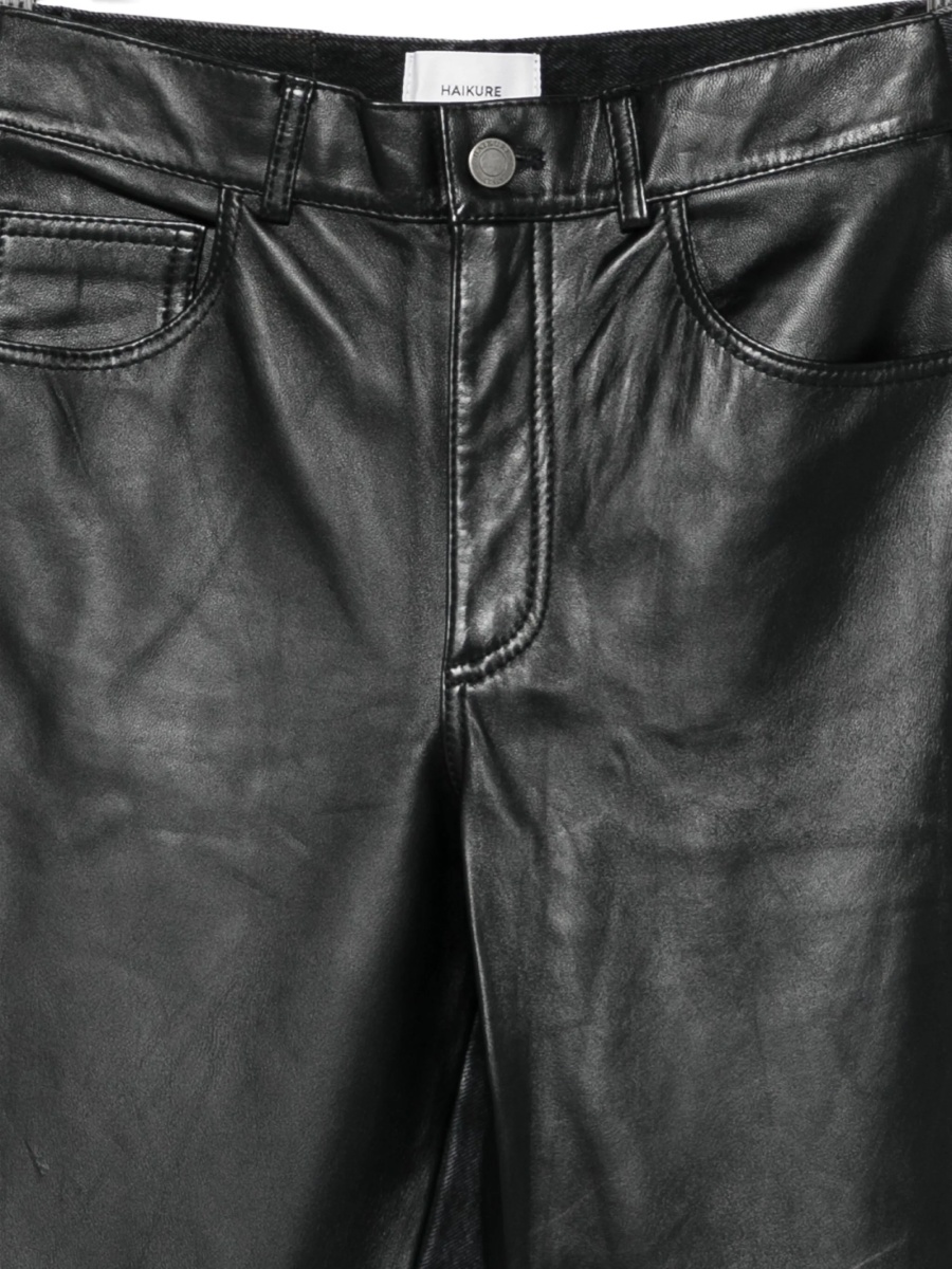 Pantaloni drepti HAIKURE negri - Img 3