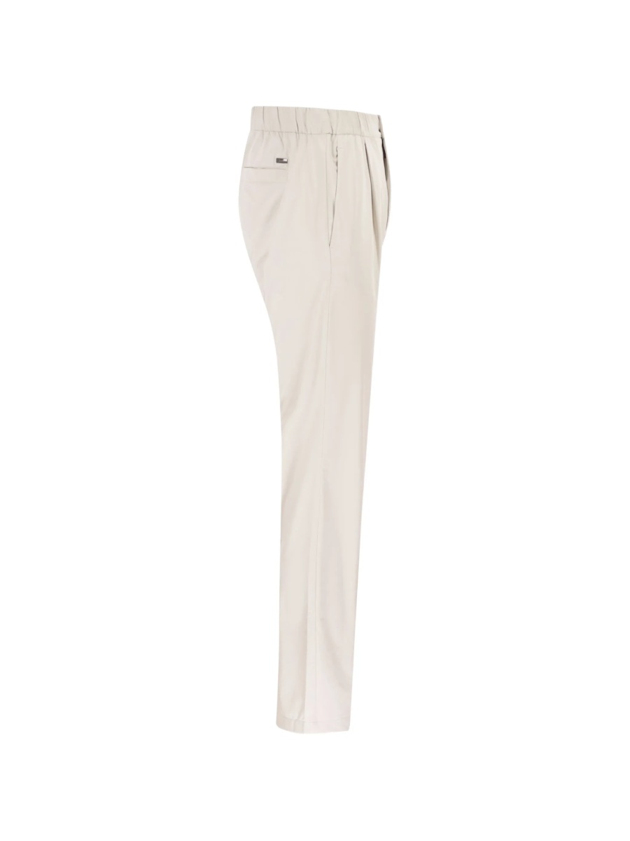 Pantaloni drepti Herno neutri din poliamida si spandex/elastan - Img 3