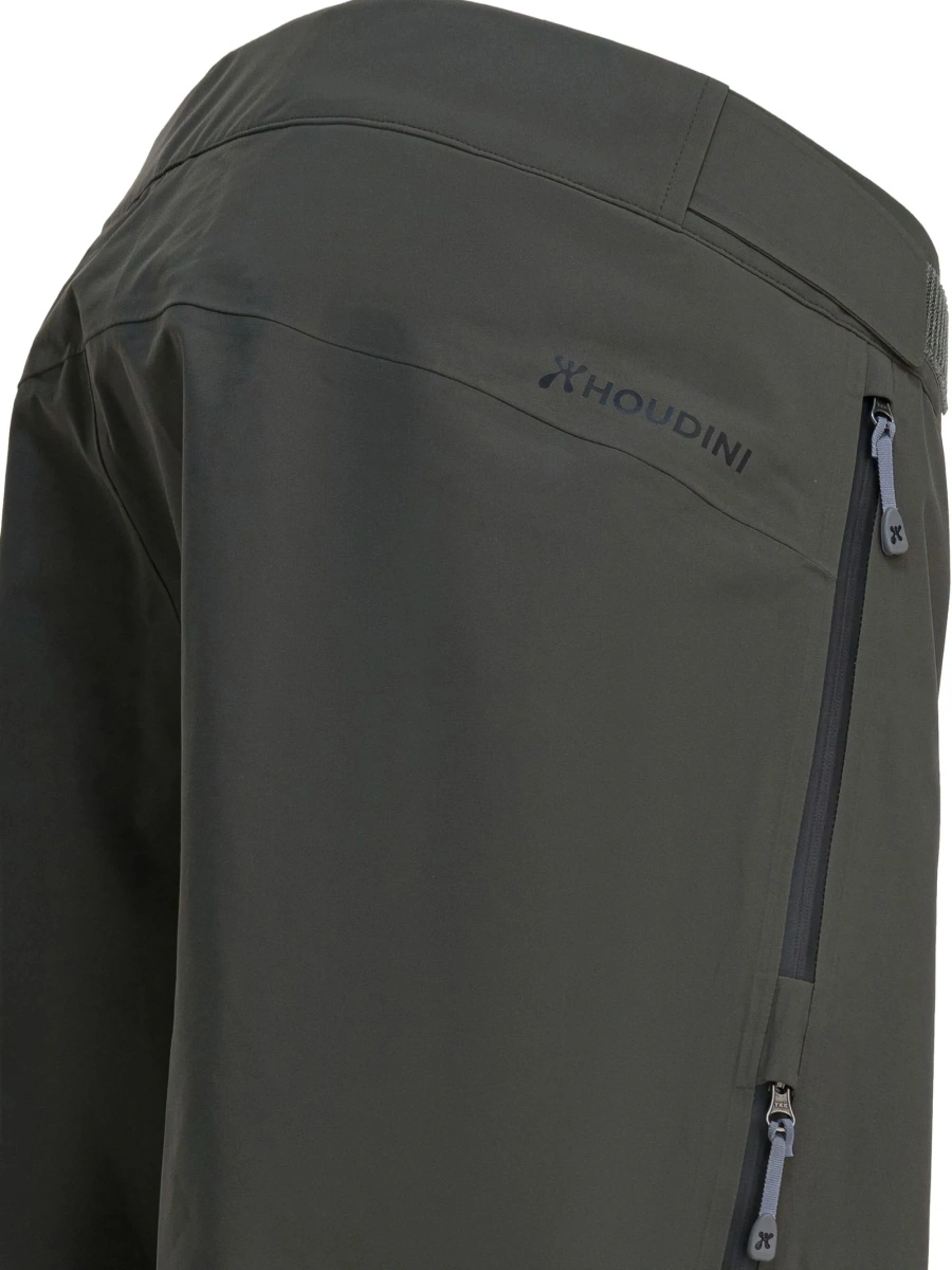 Pantaloni drepti Houdini Sportswear verzi - Img 3