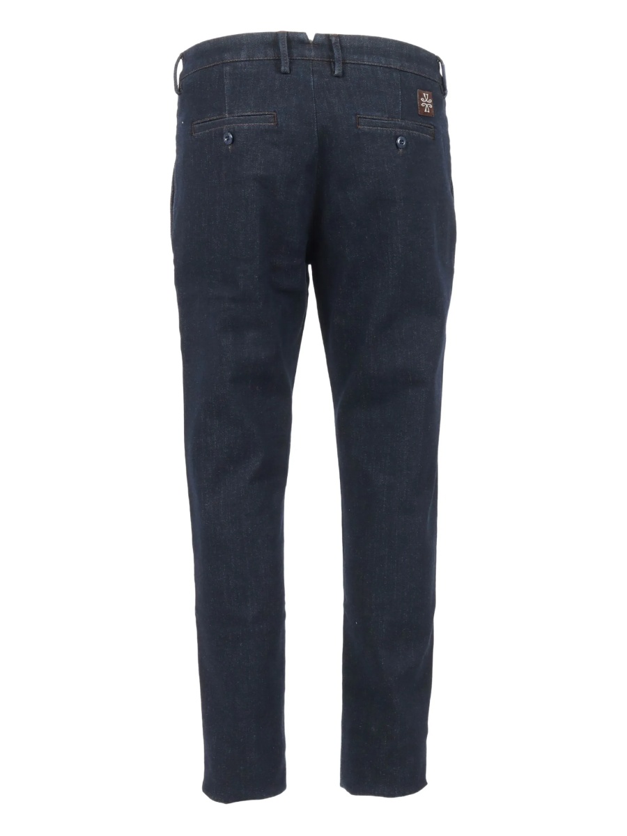 Pantaloni drepti Jacob Cohen albastri - Img 2