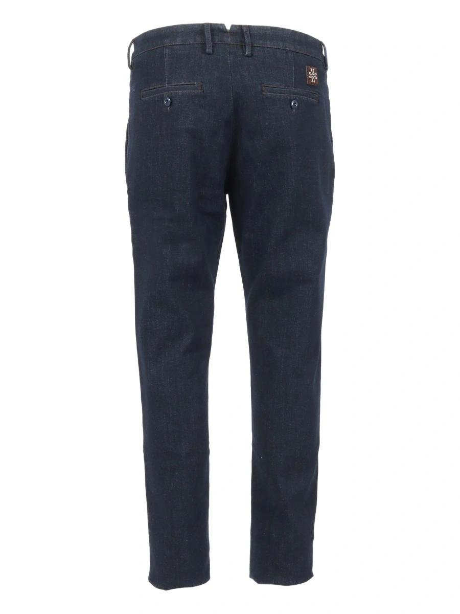 Pantaloni drepti Jacob Cohen albastri - Img 2