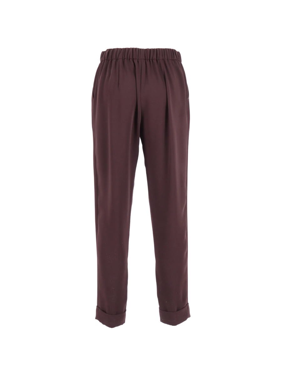 Pantaloni drepti P.A.R.O.S.H. maro - Img 2