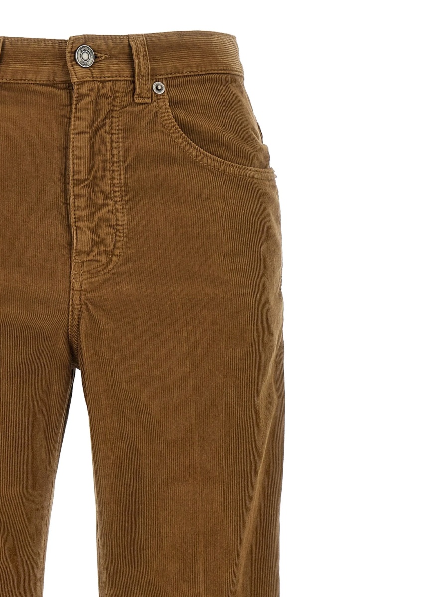 Pantaloni drepti Saint Laurent maro - Img 3