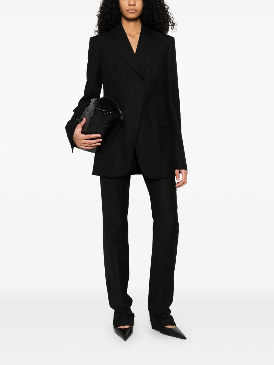 Pantaloni drepti SPORTMAX negri - Img 2