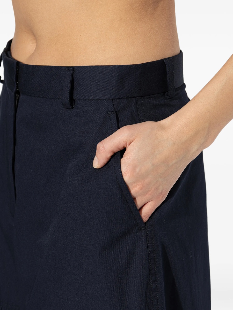 Pantaloni drepti Stella McCartney albastri - Img 5