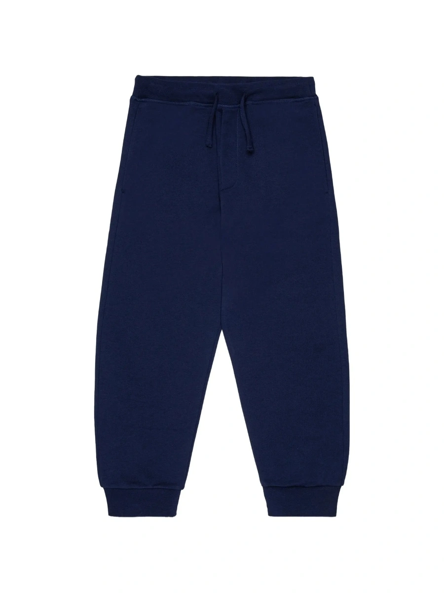Pantaloni DSQUARED2 albastri din bumbac - Img 7