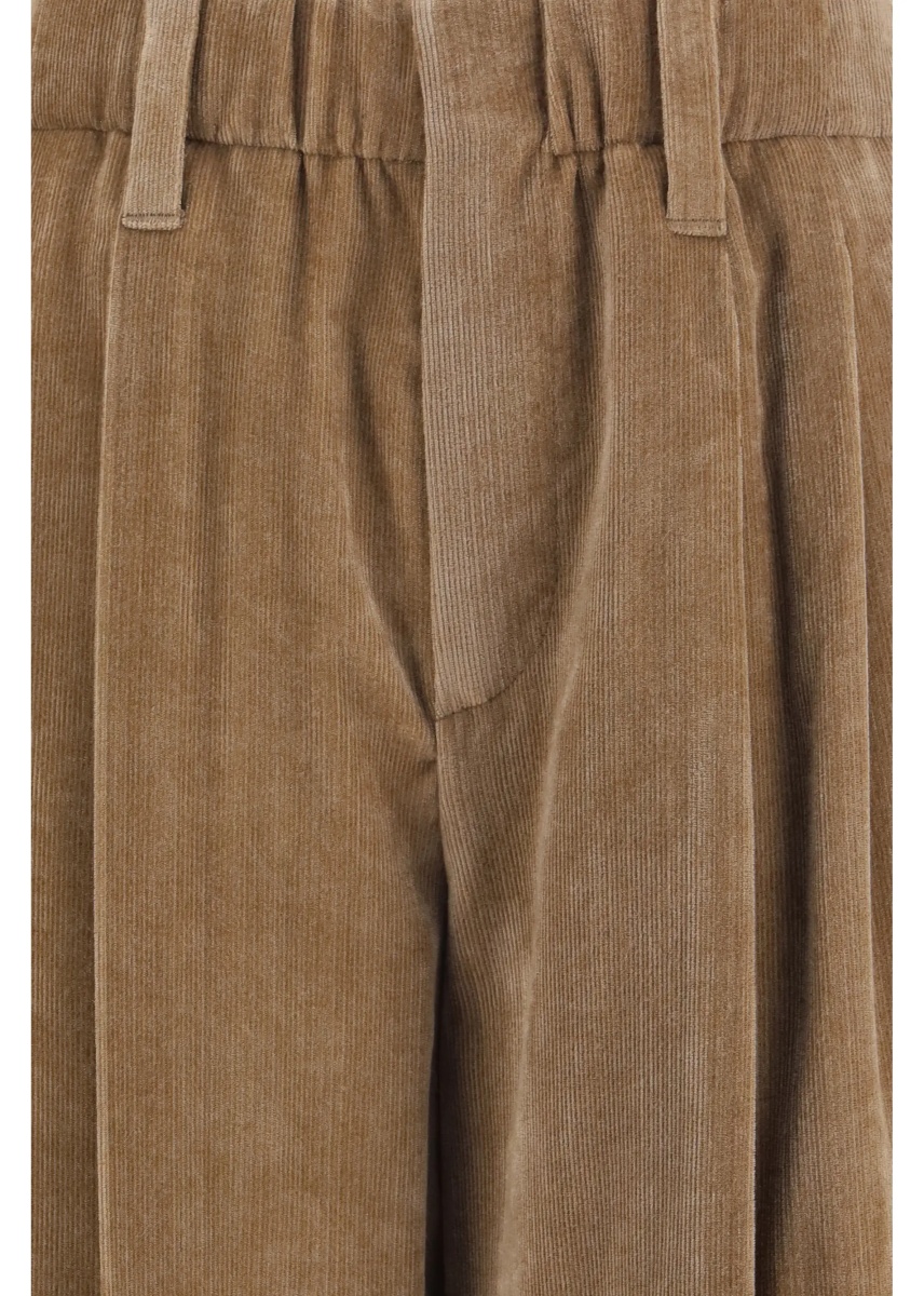 Pantaloni Elasticated viscose and cashmere Pants - Img 3