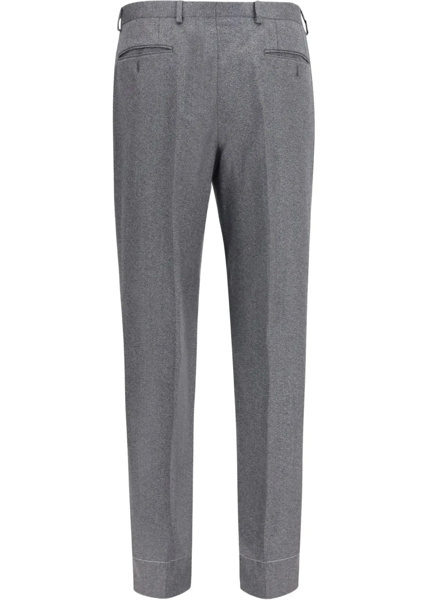 Pantaloni Elba Trousers in silk, cashmere and linen - Img 4